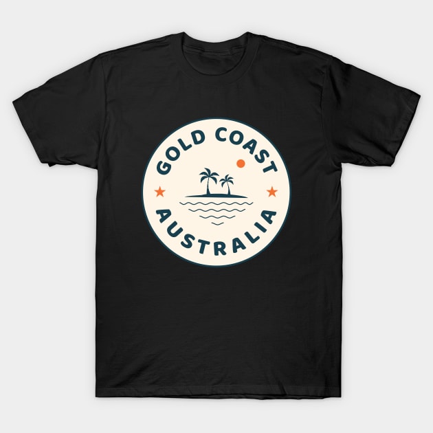 Gold Coast Australia T-Shirt by Mark Studio